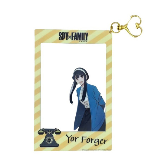 SPY X FAMILY พวงกุญแจ Spy Photo Card (Yor Forger)