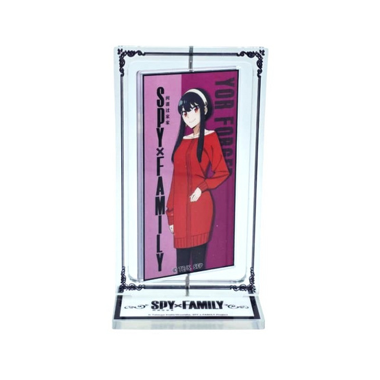 SPY X FAMILY สแตนดี้อะคริลิก Spy Rotating Acrylic (Yor Forger) SPY X FAMILY สแตนดี้อะคริลิก Spy Rotating Acrylic (Yor Forger)