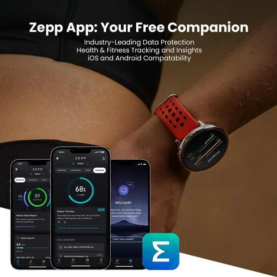 Amazfit นาฬิกา Smart Watch รุ่น Active 2
