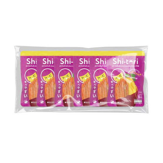ชิโทริ มันหวานอบชนิดแท่ง 50 กรัม (แพ็ก 6 ชิ้น)