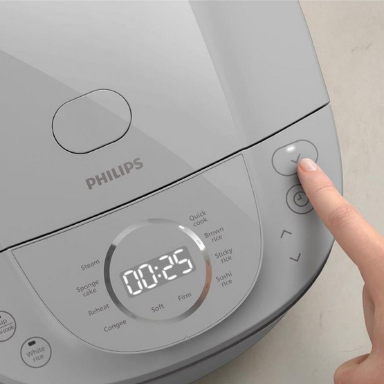 PHILIPS หม้อหุงข้าวดิจิตอล 1.8 ลิตร รุ่น HD4719/32