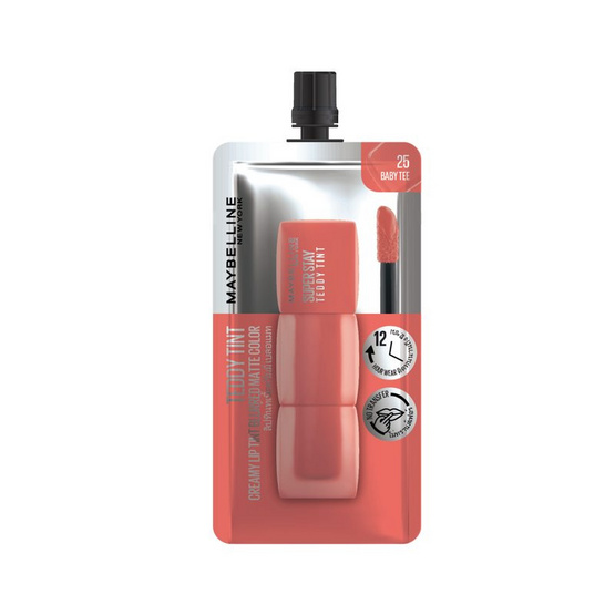 เมย์เบลลีน ซุปเปอร์สเตย์ เท็ดดี้ทินท์ ลิปทินท์ 2 มล. (แพ็ก 6 ชิ้น)