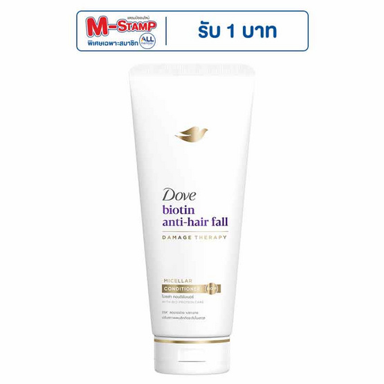 โดฟ ครีมนวดผม ไบโอติน แอนตี้แฮร์ฟอล ไมเซล่า 350 มล.