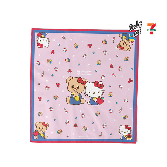 ผ้าพันคอ Hello Kitty X Butterbear ผ้าพันคอ Hello Kitty X Butterbear
