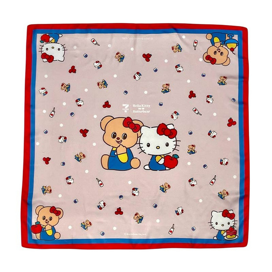 ผ้าพันคอ Hello Kitty X Butterbear