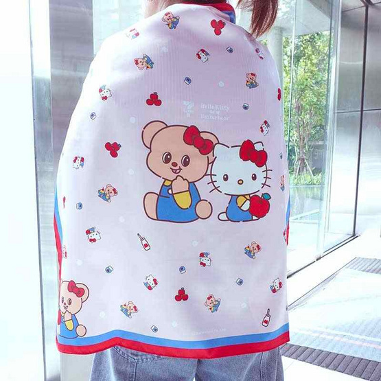 ผ้าพันคอ Hello Kitty X Butterbear