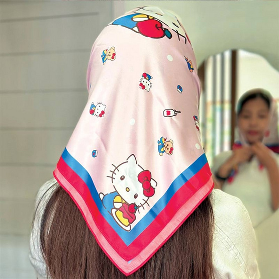ผ้าพันคอ Hello Kitty X Butterbear ผ้าพันคอ Hello Kitty X Butterbear