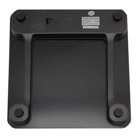 EXEO เครื่องชั่งน้ำหนัก รุ่น EB3429-F10 สีดำ