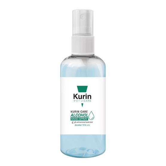 KURIN CARE แอลกอฮอล์ แฮนด์ สเปรย์ บรรจุ 100 มล.แพ็กคู่ KURIN CARE แอลกอฮอล์ แฮนด์ สเปรย์ บรรจุ 100 มล.แพ็กคู่