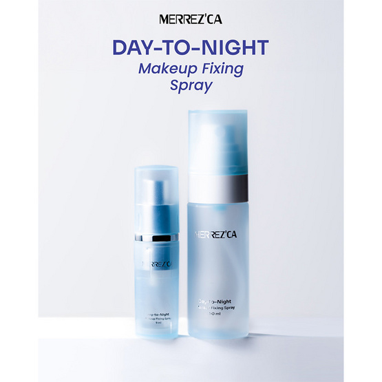 Merrezca สเปรย์ล็อคเมคอัพ Day to Night Makeup Fixing Spray BOX SET(2ชิ้น/ชุด)