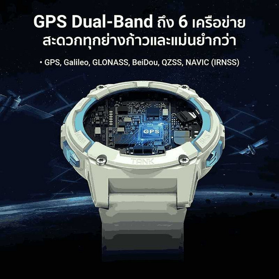 KOSPET นาฬิกา Smart Watch รุ่น TANK S2