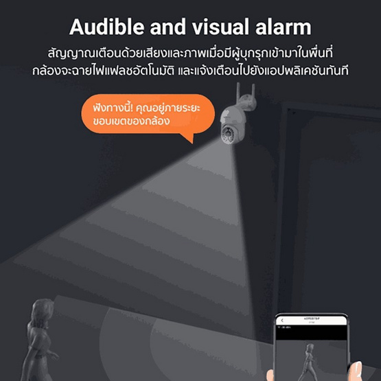 Xiaovv กล้องวงจรปิดภายนอก IP Camera รุ่น P12 Xiaovv กล้องวงจรปิดภายนอก IP Camera รุ่น P12