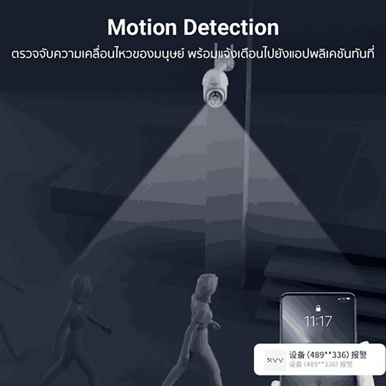 Xiaovv กล้องวงจรปิดภายนอก IP Camera รุ่น P12 Xiaovv กล้องวงจรปิดภายนอก IP Camera รุ่น P12