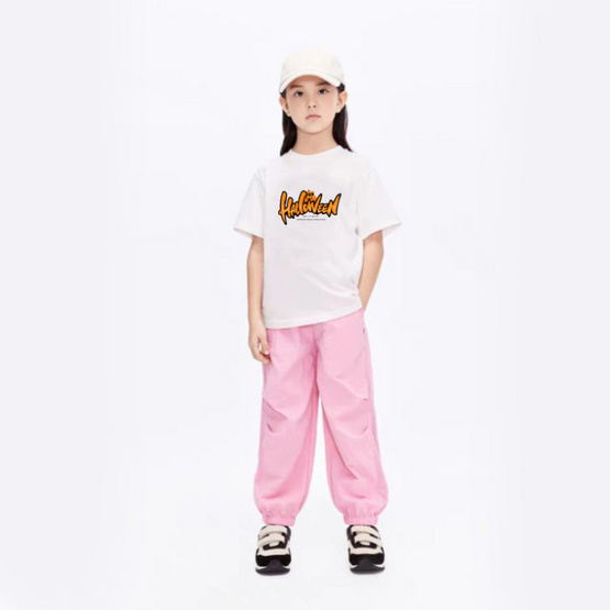 EMAS.HOUSE เสื้อยืดผ้าคอตตอน 100% รุ่น Halloween 01 สีขาว