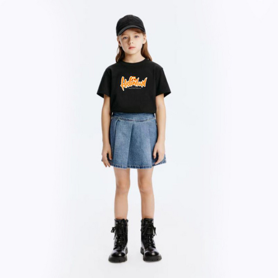 EMAS.HOUSE เสื้อยืดผ้าคอตตอน 100% รุ่น Halloween 01 สีดำ