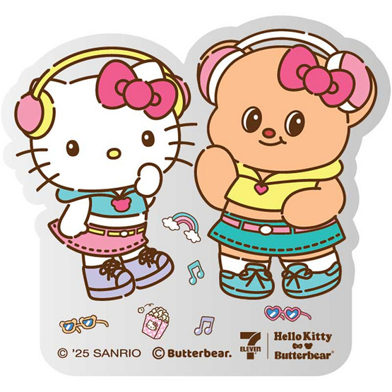คลิปหนีบกระดาษ Hello Kitty x Butterbear (แพ็ก 4 ชิ้น) คลิปหนีบกระดาษ Hello Kitty x Butterbear (แพ็ก 4 ชิ้น)