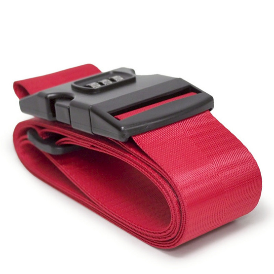 HQ LUGGAGE สายรัดกระเป๋าเดินทาง ผ้าไนลอน มีระบบล็อก 3 รหัส รุ่น LS005