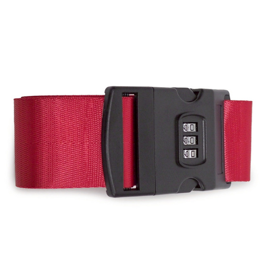 HQ LUGGAGE สายรัดกระเป๋าเดินทาง ผ้าไนลอน มีระบบล็อก 3 รหัส รุ่น LS005