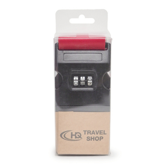 HQ LUGGAGE สายรัดกระเป๋าเดินทาง ผ้าไนลอน มีระบบล็อก 3 รหัส รุ่น LS005