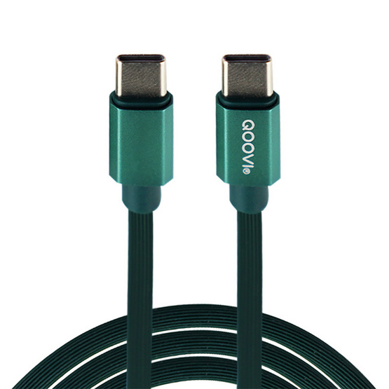 Qoovi สายชาร์จ Type C to C รุ่น CC-066CC Qoovi สายชาร์จ Type C to C รุ่น CC-066CC
