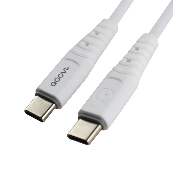 Qoovi สายชาร์จ Type C to C รุ่น CC-067CC Qoovi สายชาร์จ Type C to C รุ่น CC-067CC