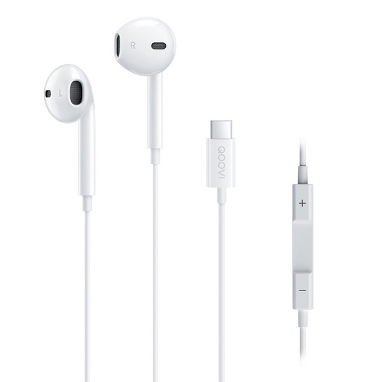 Qoovi  Earbuds Headphone Type C รุ่น C15