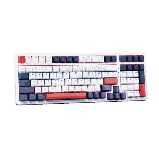 EGA คีย์บอร์ดเกมไร้สาย Type CMK1 Blue Switch
