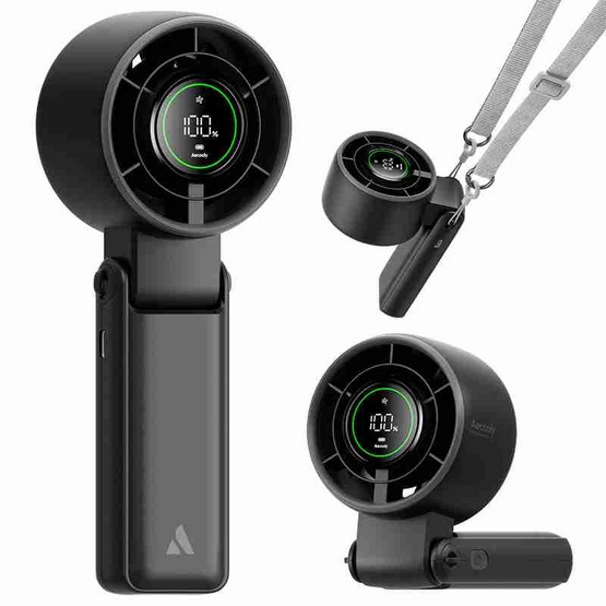 Aecooly พัดลมพกพา Halo 3600 mAh รุ่น PB02