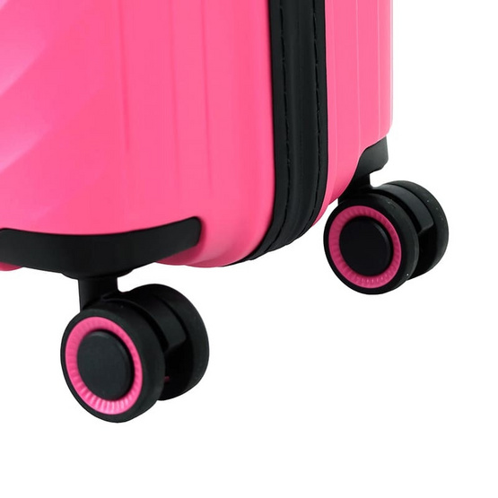 BP WORLD กระเป๋าเดินทาง รุ่น Elegance 8006 สีชมพู