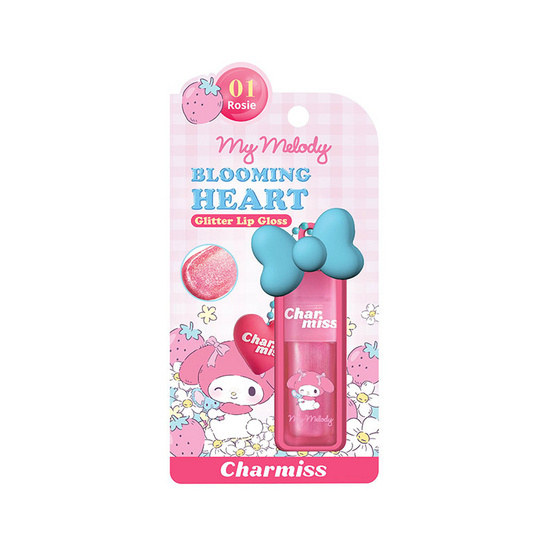Charmiss ลิปกลอส Blooming Heart Glitter Lip Gloss 3.4 กรัม Charmiss ลิปกลอส Blooming Heart Glitter Lip Gloss 3.4 กรัม