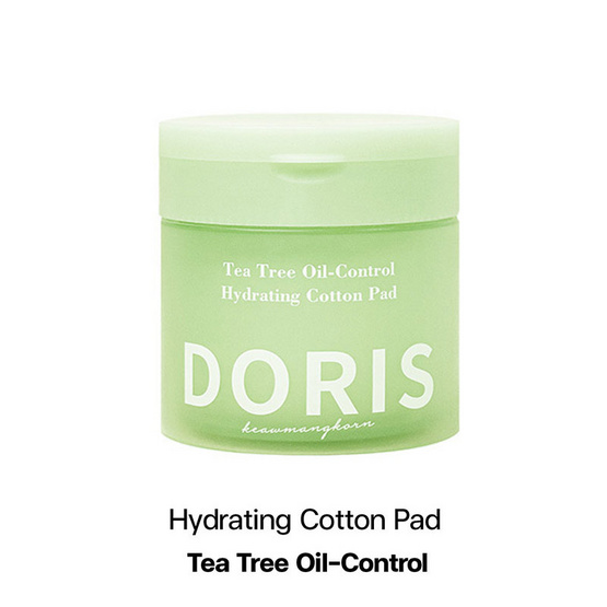 Doris โทนเนอร์แพด Tea Tree Oil-Control Hydrating Cotton Pad 140 มล.(80 แผ่น) Doris โทนเนอร์แพด Tea Tree Oil-Control Hydrating Cotton Pad 140 มล.(80 แผ่น)