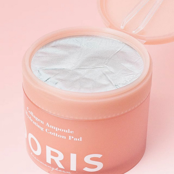 Doris โทนเนอร์แพด Vitamin C Revitalizng Hydrating Cotton Pad 140 มล.(80 แผ่น) (แพ็ก 2 ชิ้น)