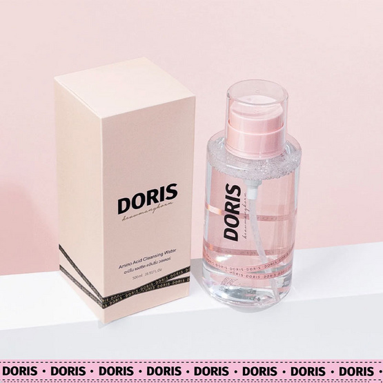 Doris คลีนซิ่ง Amino Acid Cleansing Water 500 มล. (แพ็ก 2 ชิ้น)