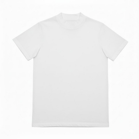 M2S Lifestyle เสื้อยืดคอปีนชาย สีขาว