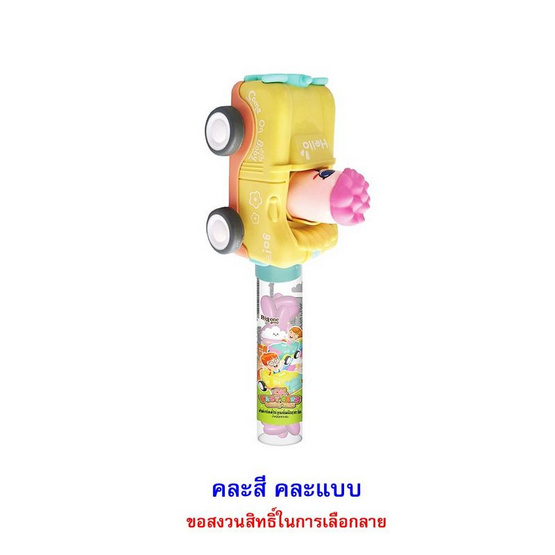 โอเค ลูกอมกลิ่นผลไม้ฟาสต์คาร์แคนดี้ทิวบ์ คละแบบ 8 กรัม (แพ็ก 6 ชิ้น)