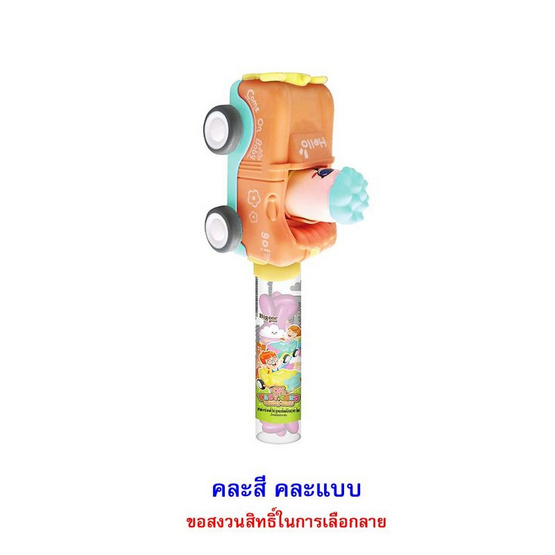 โอเค ลูกอมกลิ่นผลไม้ฟาสต์คาร์แคนดี้ทิวบ์ คละแบบ 8 กรัม (แพ็ก 6 ชิ้น)