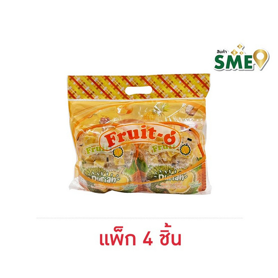 อากิโกะ กัมมี่ฟรุตโอทุเรียน 300 กรัม (แพ็ก 4 ชิ้น)