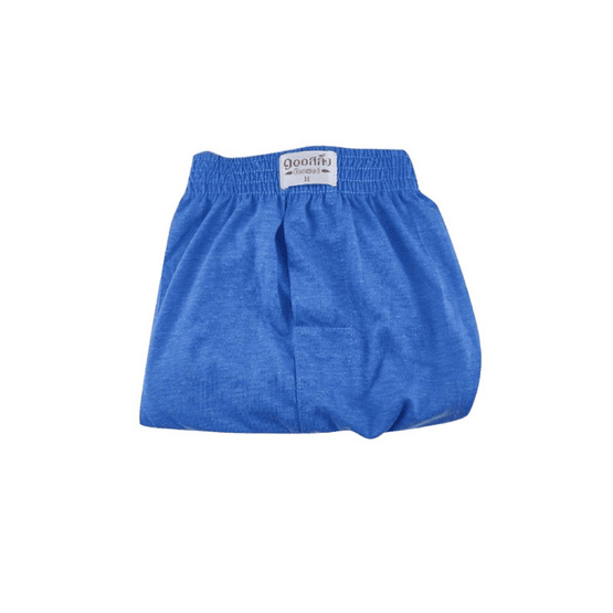 100 Salueng กางเกงบ๊อกเซอร์ (BOXER) ผ้ายืดนิ่ม สีฟ้า