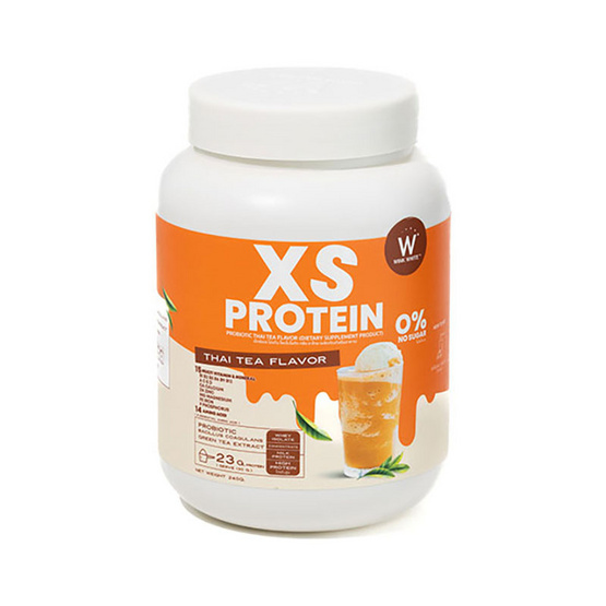 WINK WHITE XS Protein Thai Tea ชาไทย บรรจุ 240g WINK WHITE XS Protein Thai Tea ชาไทย บรรจุ 240g