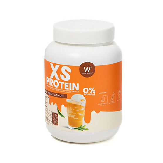 WINK WHITE XS Protein Thai Tea ชาไทย บรรจุ 240g WINK WHITE XS Protein Thai Tea ชาไทย บรรจุ 240g