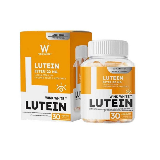 WINK WHITE Lutein ลูทีน 30 Capsules