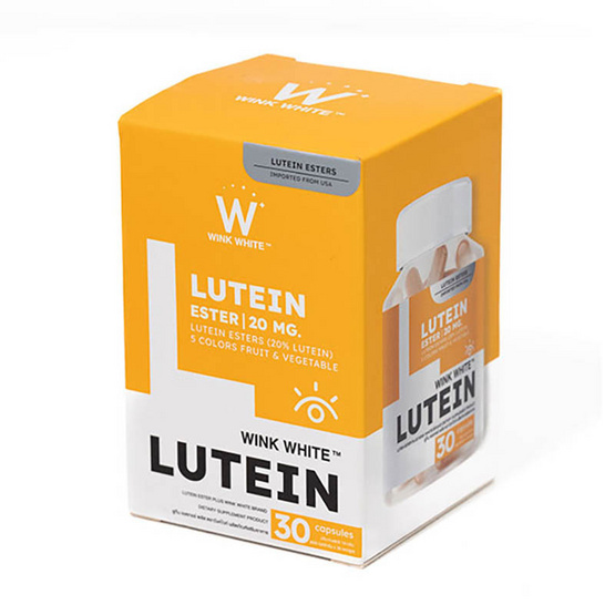 WINK WHITE Lutein ลูทีน 30 Capsules WINK WHITE Lutein ลูทีน 30 Capsules