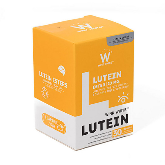 WINK WHITE Lutein ลูทีน 30 Capsules WINK WHITE Lutein ลูทีน 30 Capsules