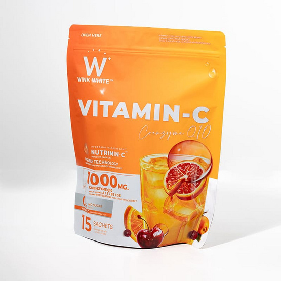 WINK WHITE VITAMIN-C COQ10 PLUS WINK WHITE VITAMIN-C COQ10 PLUS