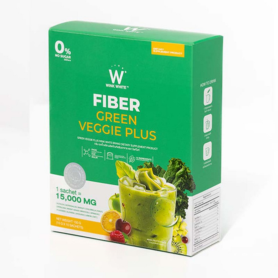 WINK WHITE GREEN VEGGIE PLUS กรีน เวจจี้ พลัส WINK WHITE GREEN VEGGIE PLUS กรีน เวจจี้ พลัส