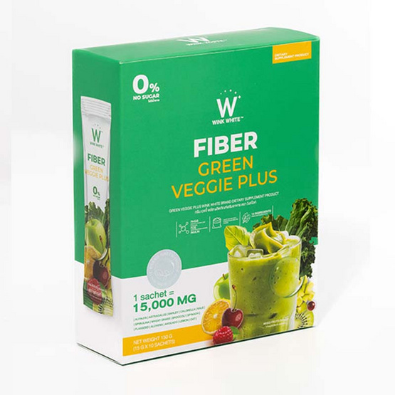 WINK WHITE GREEN VEGGIE PLUS กรีน เวจจี้ พลัส WINK WHITE GREEN VEGGIE PLUS กรีน เวจจี้ พลัส