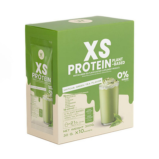 XS PROTEIN เอ็กซ์เอสโปรตีน ชาเขียวมัทฉะ บรรจุ 300g XS PROTEIN เอ็กซ์เอสโปรตีน ชาเขียวมัทฉะ บรรจุ 300g