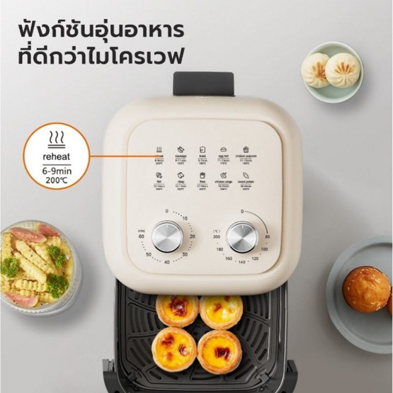 Gaabor หม้อทอดไร้น้ำมัน รุ่น AF-80M01A Gaabor หม้อทอดไร้น้ำมัน รุ่น AF-80M01A