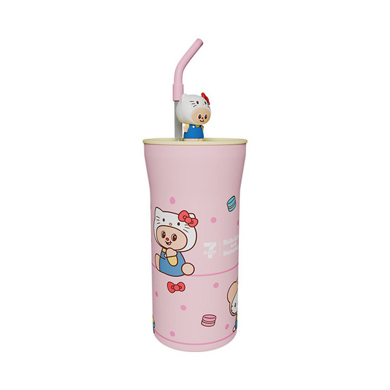 กระบอกน้ำสเตนเลส All Café เฮลโล คิตตี้ x น้องเนย (ชมพู) 22 oz. กระบอกน้ำสเตนเลส All Café เฮลโล คิตตี้ x น้องเนย (ชมพู) 22 oz.