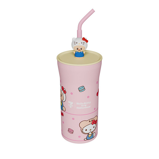 กระบอกน้ำสเตนเลส All Café เฮลโล คิตตี้ x น้องเนย (ชมพู) 22 oz. กระบอกน้ำสเตนเลส All Café เฮลโล คิตตี้ x น้องเนย (ชมพู) 22 oz.
